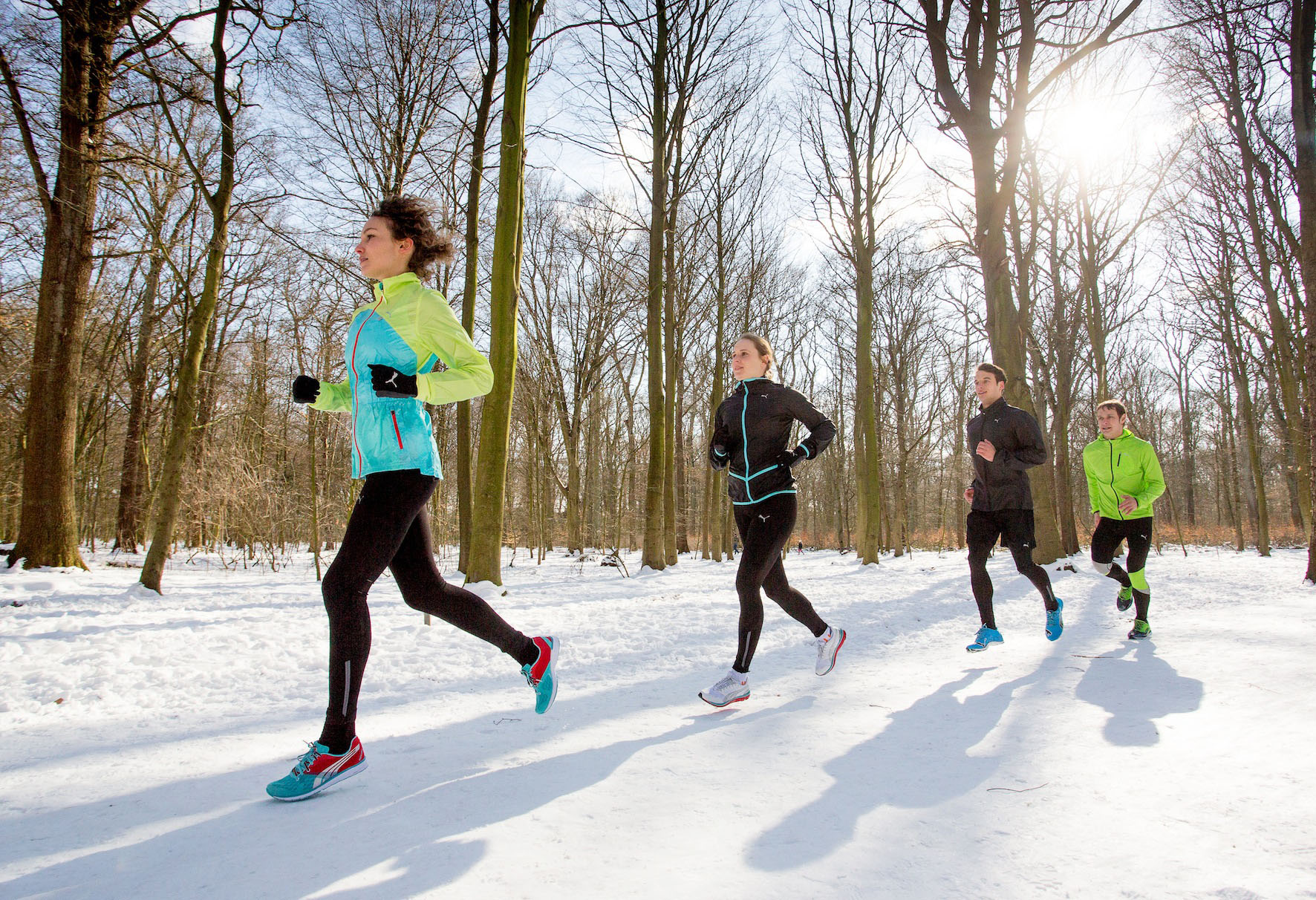 Jogging Puma Shooting in Hamburg am 24. Maerz 2013